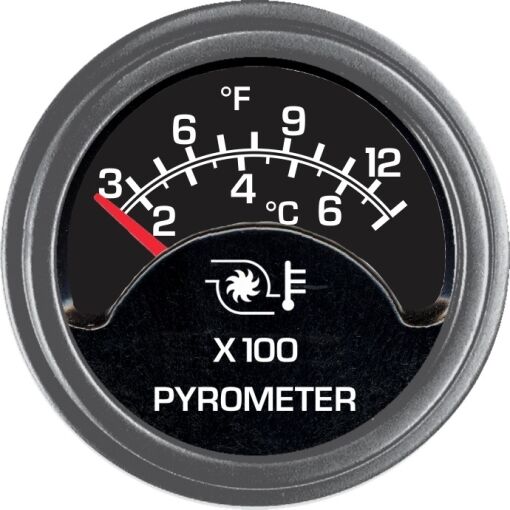 Pyrometer Gauge, 2", 300-1300 °F