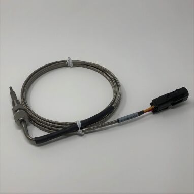 Thermocouple, K-type, 70" Grounded, 90°, 2-3" Exhaust, WeatherPack