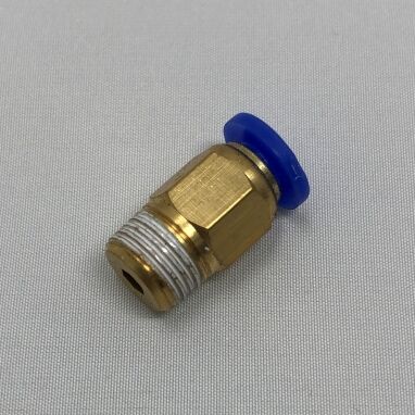Push-on, 4mm fitting, 1/8" NPT male
