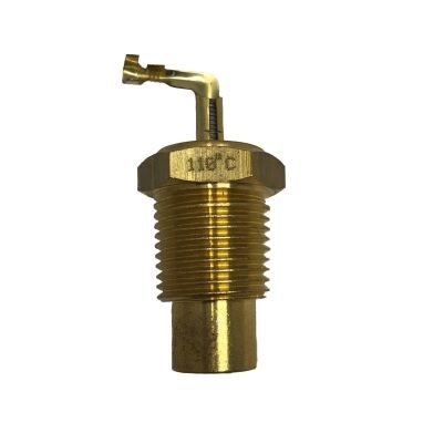 Temperature Switch, 230°F ±6°F, 1/2" NPT, N/O