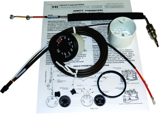 Pyrometer Gauge Kit, 2"
