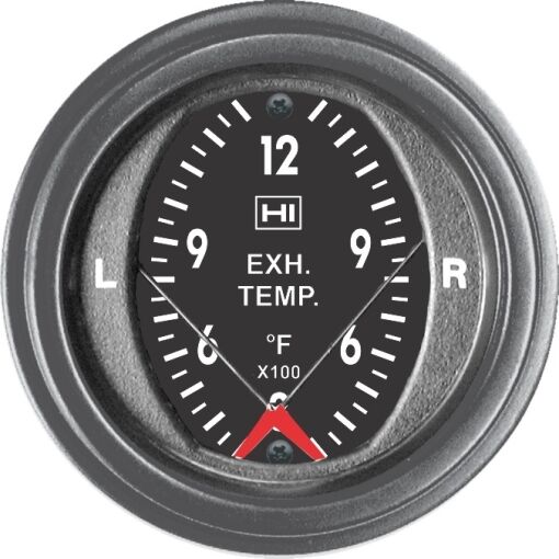 Dual Pyrometer Gauge, 2" 300-1300 °F