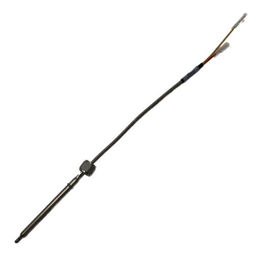 Thermocouple K-Type Grounded Straight, 4-6" Exhaust, Bullet Terminal