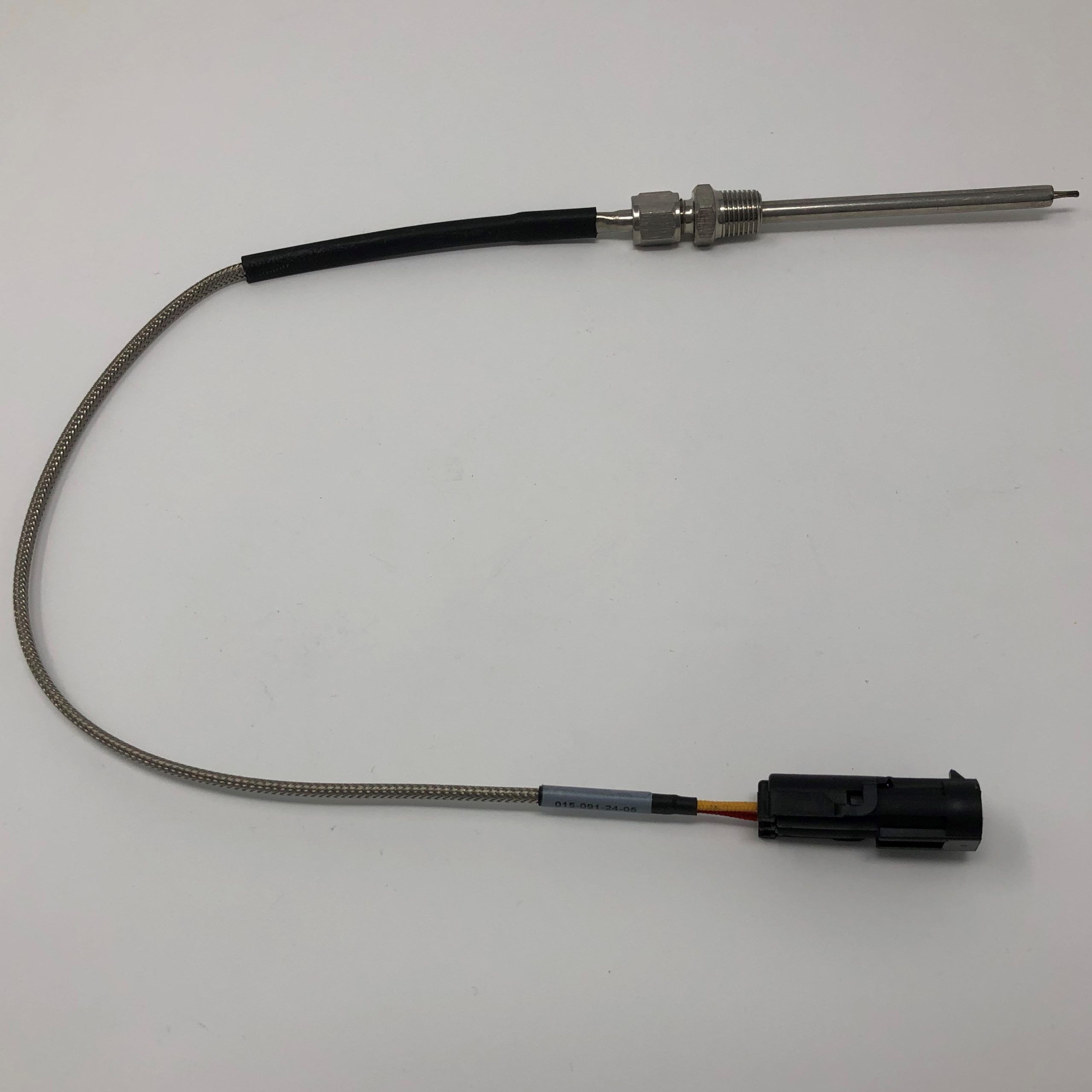 Thermocouple K-Type UnGrounded Straight, OpenTip 4", WeatherPack