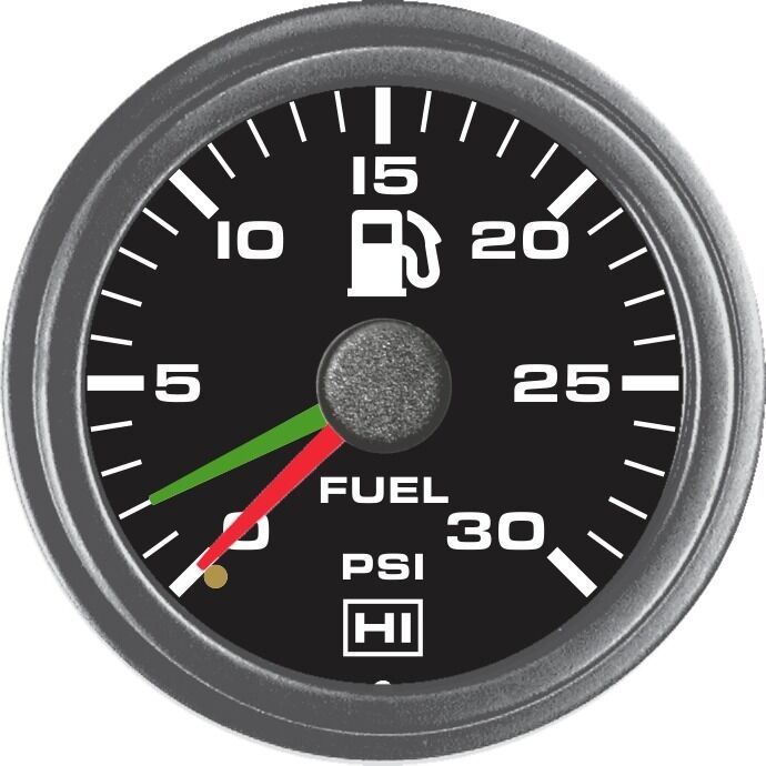 Fuel Pressure Gauges, Dual