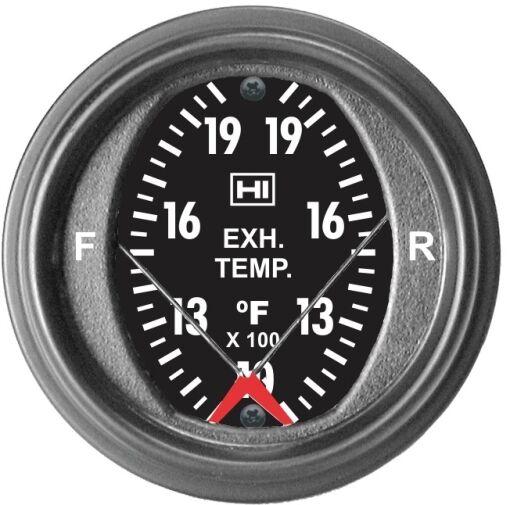 Dual Pyrometer Gauge, 2" 1000-2000 °F
